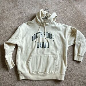 Cream Northshore Hawaii Hoodie